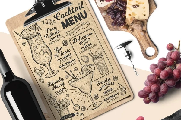standard sizes of a menu 5 1595122197