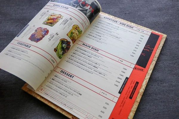 standard sizes of a menu 6 1595122759