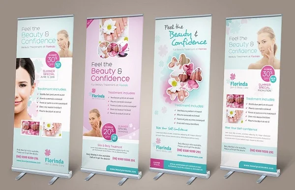 Tham khảo 50+ mẫu standee spa đẹp giúp gây ấn tượng, thu hút khách hàng