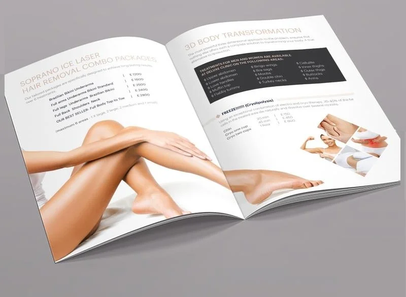 Tổng hợp các mẫu thiết kế catalogue spa chuyên nghiệp, thời thượng
