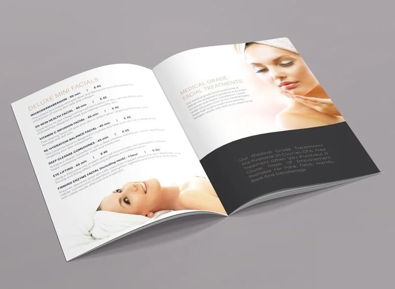 Tổng hợp các mẫu thiết kế catalogue spa chuyên nghiệp, thời thượng