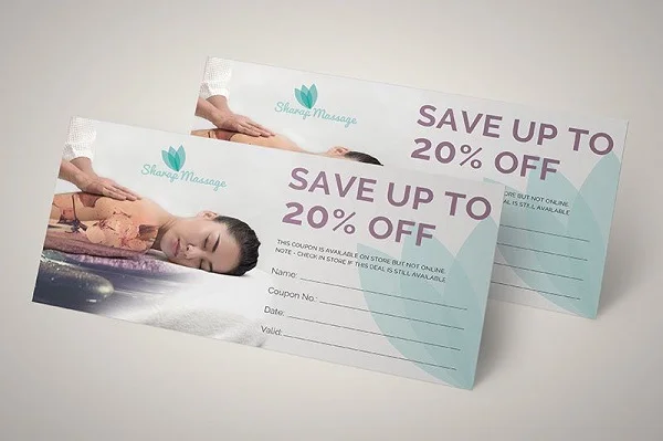 Địa chỉ thiết kế voucher spa chuyên nghiệp, chất lượng