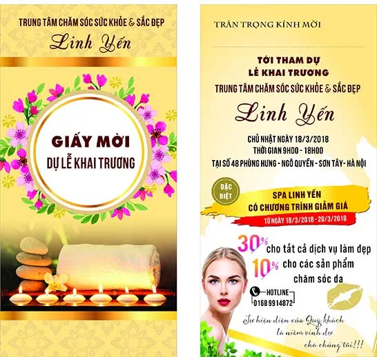 TOP 20+ mẫu tờ rơi quảng cáo Spa ấn tượng, thu hút khách hàng hiệu quả