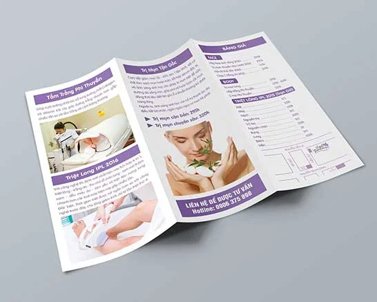 TOP 20+ mẫu tờ rơi quảng cáo Spa ấn tượng, thu hút khách hàng hiệu quả