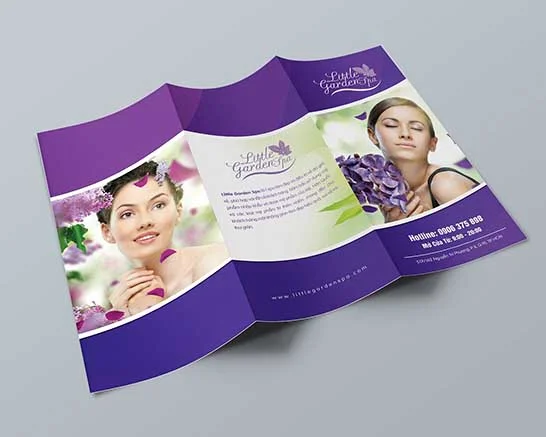 TOP 20+ mẫu tờ rơi quảng cáo Spa ấn tượng, thu hút khách hàng hiệu quả
