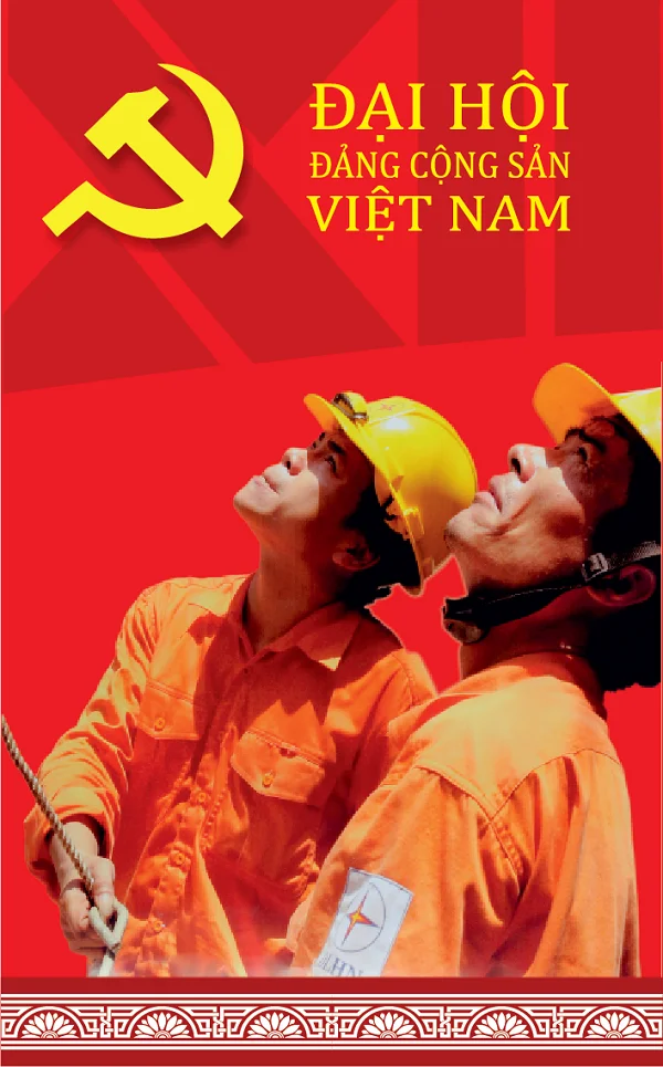 Tổng hợp các mẫu băng rôn, khẩu hiệu đẹp chào mừng đại hội đại biểu toàn quốc lần thứ XIII của Đảng