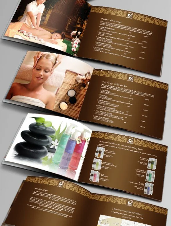 Top 10 mẫu catalogue spa đẹp, ấn tượng thu hút khách hàng