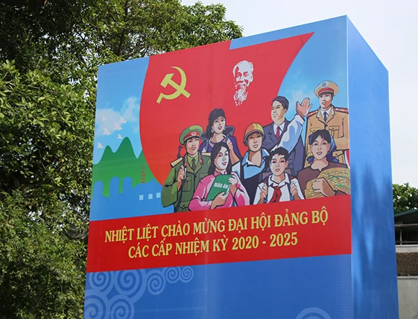 Trọn bộ mẫu băng rôn, khẩu hiệu chào mừng đại hội Đảng bộ các cấp nhiệm kỳ 2020-2025