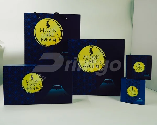 REVIEW mẫu thiết kế và in ấn hộp bánh trung thu cho công ty SYUN mang đậm dấu ấn Nhật Bản