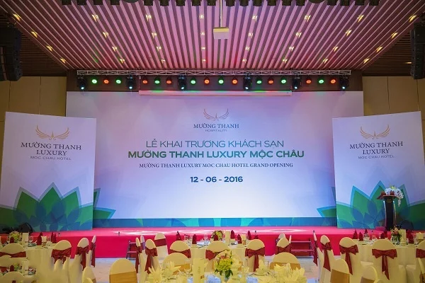 Top 20+ mẫu backdrop hội nghị trang trọng, lịch sự