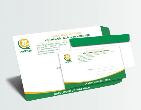 Bảng báo giá in phong bì thư A4, A5, A6
