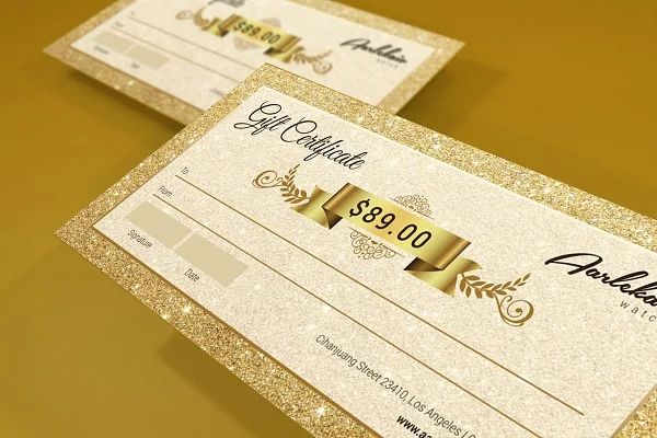 Các kỹ thuật và gia công thiết kế, in ấn Voucher phổ biến hiện nay
