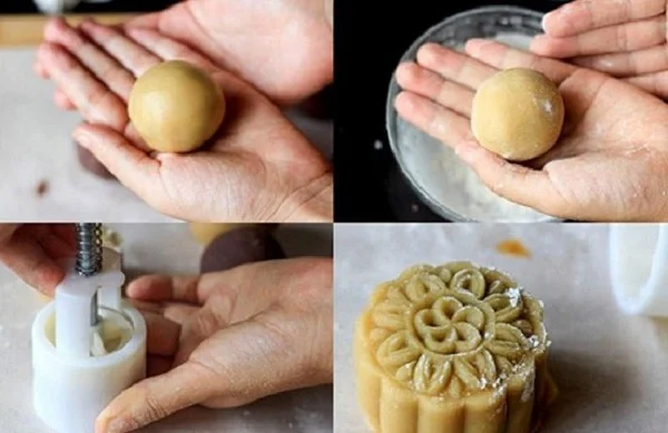 Hướng dẫn làm bánh trung thu không cần lò nướng