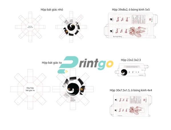 In combo hộp trầm hương 6 món - xứng tầm sản phẩm cao cấp