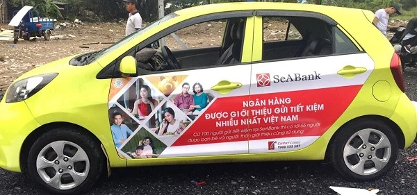 Dịch vụ in decal dán xe ô tô chuyên nghiệp, chất lượng