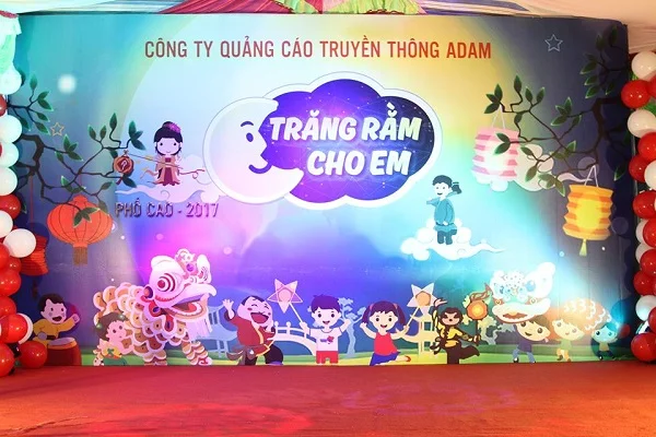 Địa chỉ in phông bạt trung thu giá rẻ - uy tín - chất lượng 