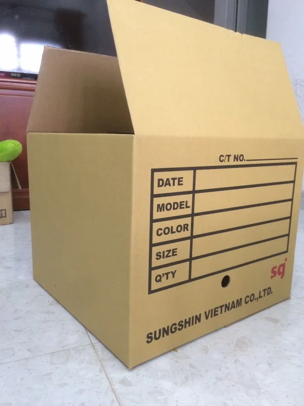 Thùng carton 5 lớp là gì? Cách sử dụng thùng carton 5 lớp hiệu quả nhất