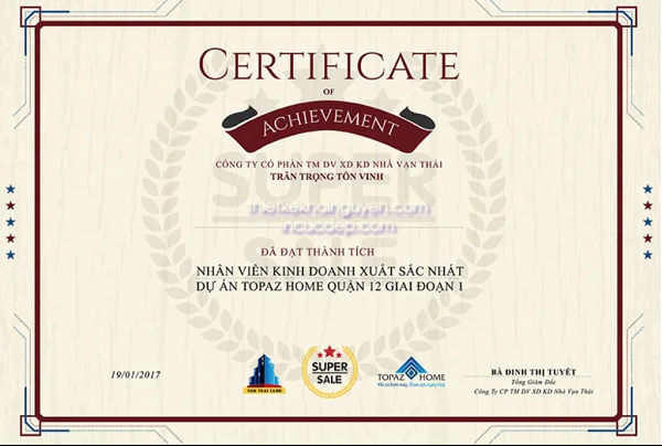 Top 10 mẫu bằng khen, giấy khen đẹp, độc đáo không thể bỏ qua