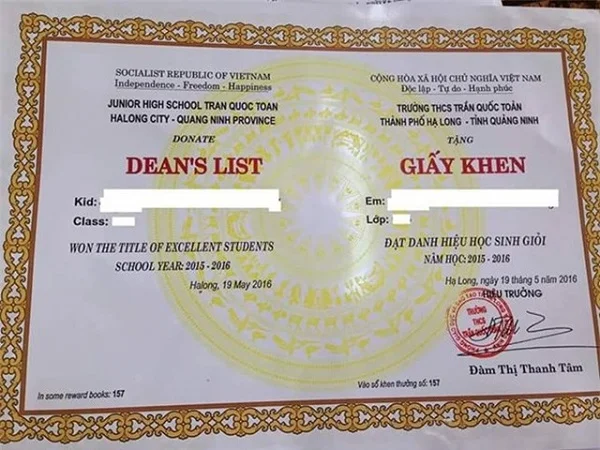 Top 10 mẫu bằng khen, giấy khen đẹp, độc đáo không thể bỏ qua
