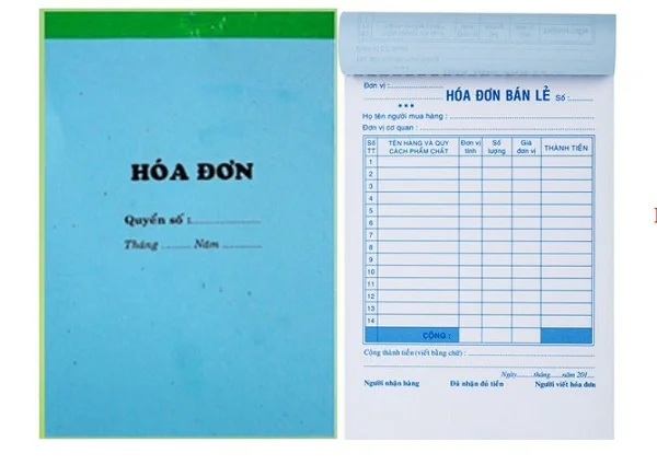 Tham khảo một số mẫu hóa đơn bán lẻ chuyên nghiệp, độc đáo
