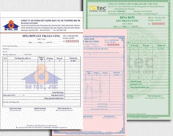 Tham khảo một số mẫu hóa đơn bán lẻ chuyên nghiệp, độc đáo