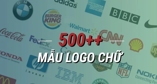 Chia sẻ file thiết kế logo theo chữ đẹp, ấn tượng và độc đáo