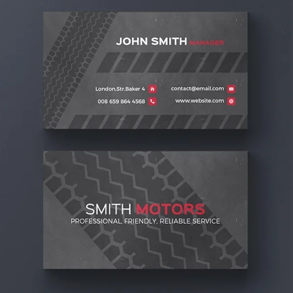 A Myriad Of Outstanding And Impressive Mechanical Business Card Designs