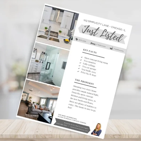 Collections Of Gorgeous And Spectacular Real Estate Leaflets