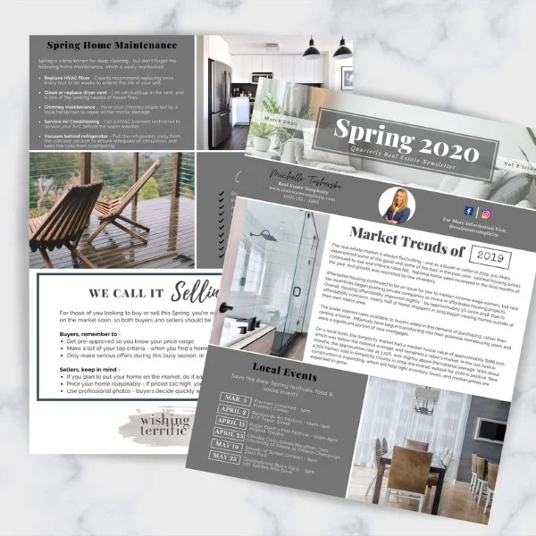Collections Of Gorgeous And Spectacular Real Estate Leaflets
