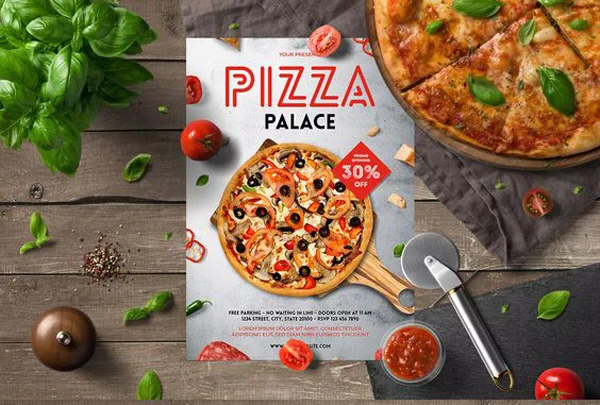 Collection Of Attractive And Eye-Catching Restaurant Flyers 