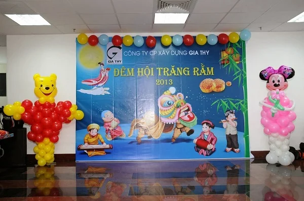 Nhận thiết kế backdrop Trung Thu giá rẻ, chất lượng