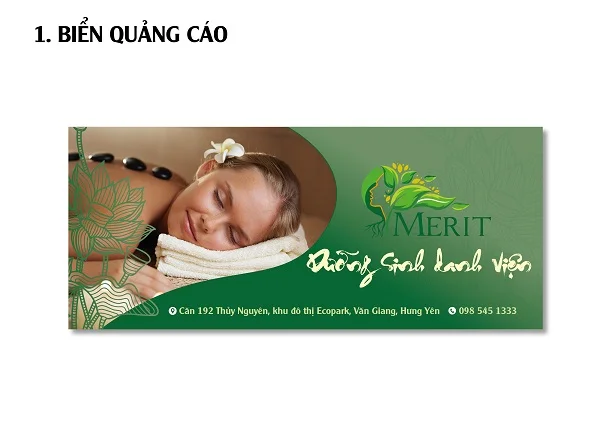 Merit - Nâng tầm Spa chuyên nghiệp với trọn bộ nhận diện thương hiệu ấn tượng