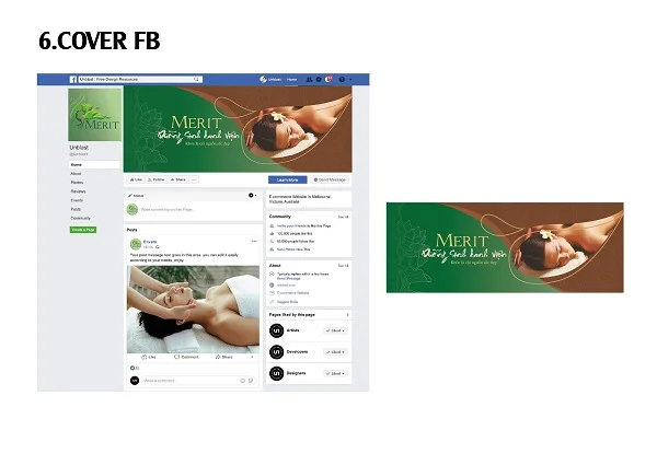 Merit - Nâng tầm Spa chuyên nghiệp với trọn bộ nhận diện thương hiệu ấn tượng