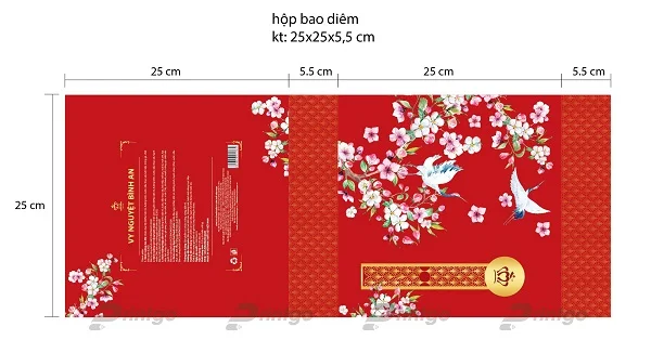 Thiết kế in ấn hộp bánh trung thu cao cấp Bảo Ngọc - Tôn vinh ẩm thực Việt