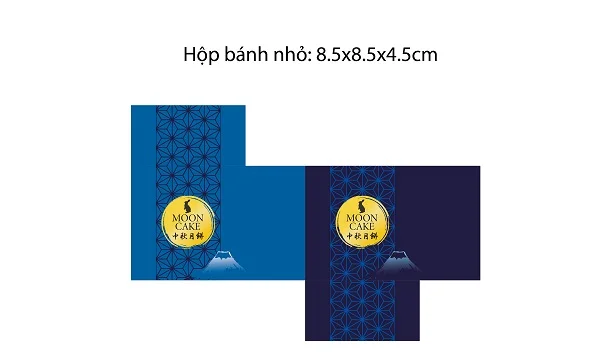 REVIEW mẫu thiết kế và in ấn hộp bánh trung thu cho công ty SYUN mang đậm dấu ấn Nhật Bản