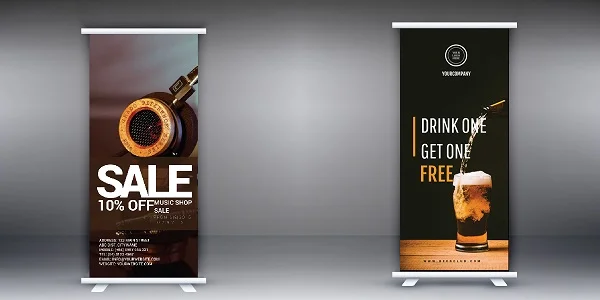 Top 5 lưu ý để thiết kế standee đẹp, ấn tượng 