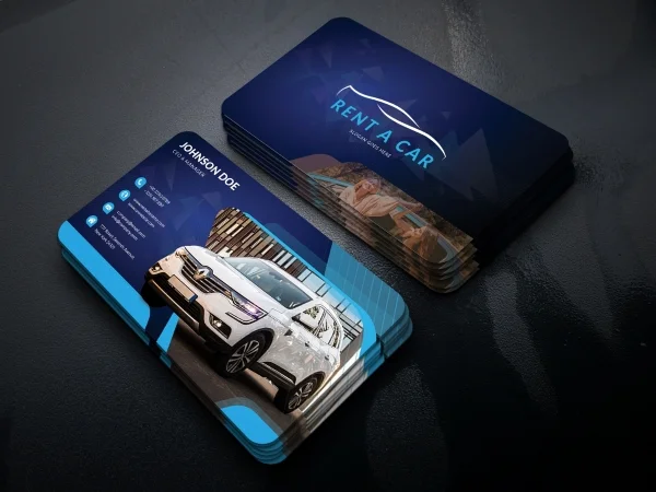 Business Card Printing And Design Service For Transport Industry In Vietnam