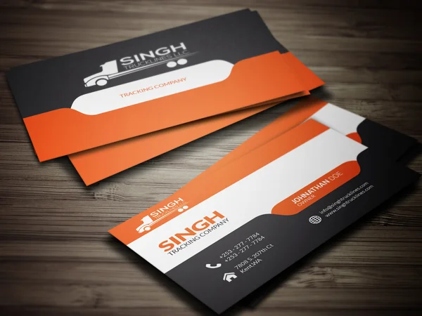 Business Card Printing And Design Service For Transport Industry In Vietnam