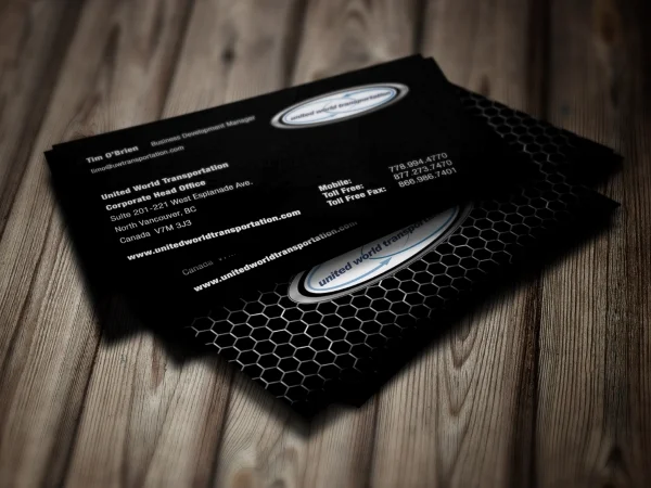 Business Card Printing And Design Service For Transport Industry In Vietnam