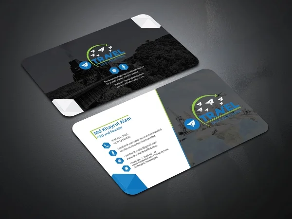 Top 10+ Unique And Modern Business Cards For Tourism Industry