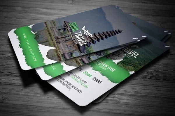 Top 10+ Unique And Modern Business Cards For Tourism Industry