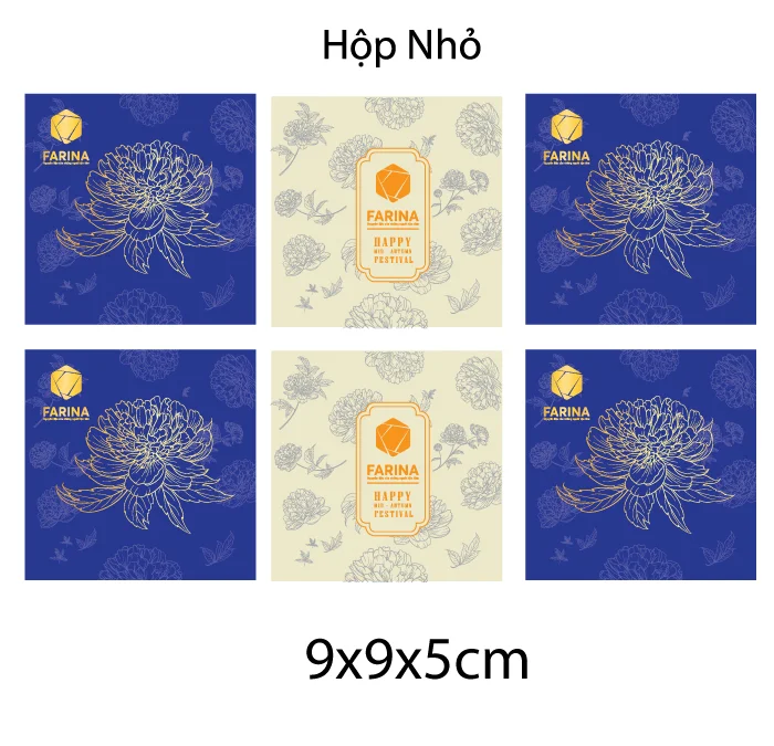 Khám phá kiểu dáng khác biệt của hộp bánh trung thu cao cấp Farina 