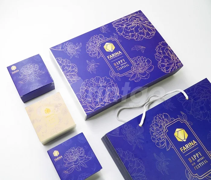Khám phá kiểu dáng khác biệt của hộp bánh trung thu cao cấp Farina 