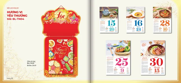 Những mẫu lịch tết Thống Nhất đẹp, ấn tượng và đầy ý nghĩa 