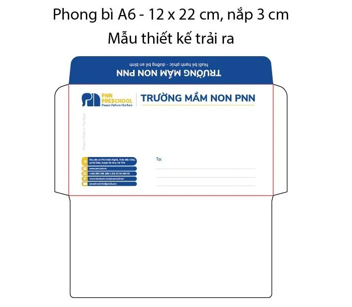 Thiết kế và in ấn bộ nhận diện thương hiệu của PNN School