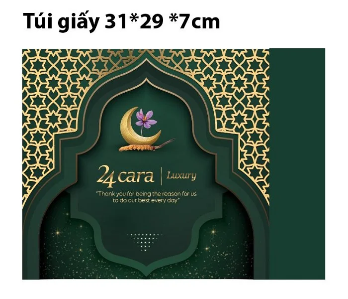 Tìm hiểu hộp bánh trung thu nắp nam châm cao cấp của 24 Cara