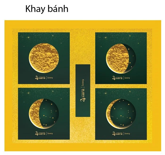 Tìm hiểu hộp bánh trung thu nắp nam châm cao cấp của 24 Cara