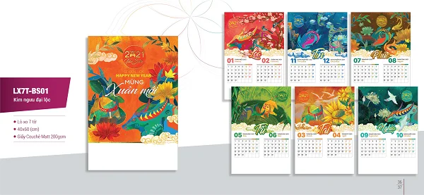 Tổng hợp các mẫu lịch bông sen đẹp, độc đáo và ấn tượng 
