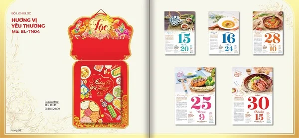 Tổng hợp mẫu lịch bloc 2021 đẹp, sáng tạo và độc đáo nhất