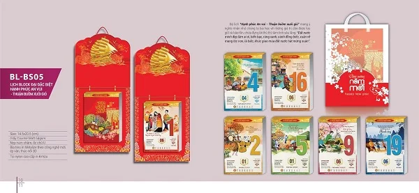 Tổng hợp mẫu lịch bloc 2021 đẹp, sáng tạo và độc đáo nhất